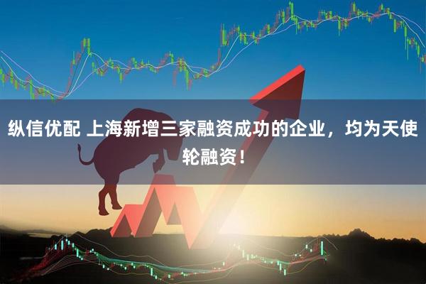 纵信优配 上海新增三家融资成功的企业，均为天使轮融资！