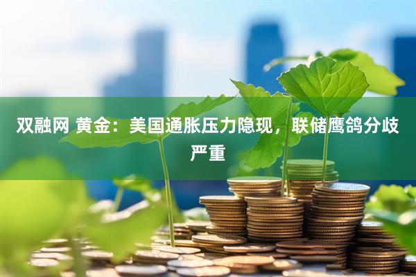 双融网 黄金：美国通胀压力隐现，联储鹰鸽分歧严重