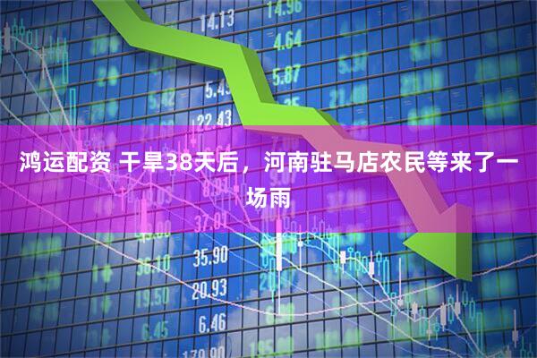 鸿运配资 干旱38天后，河南驻马店农民等来了一场雨