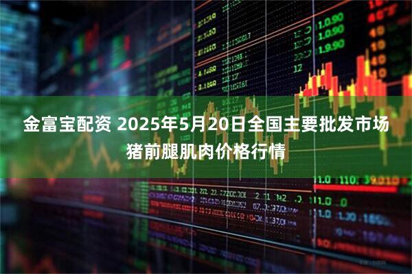 金富宝配资 2025年5月20日全国主要批发市场猪前腿肌肉价格行情